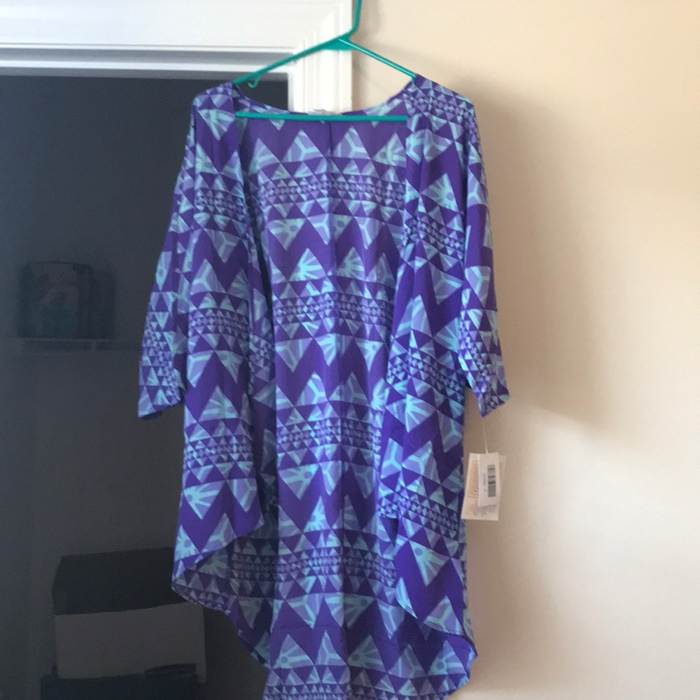 Lularoe Lindsay Kimono— Small NWT